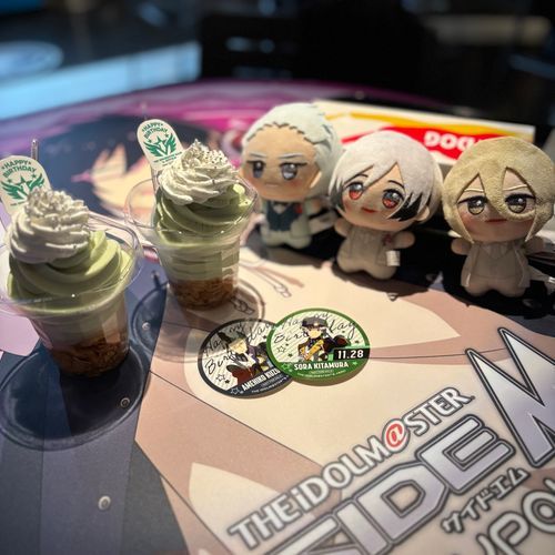 ひと足早いお誕生日祝い🎂
ジョイポリスで3人お祝い出来るの嬉しいよ〜
当日も素敵な日にしたいね
