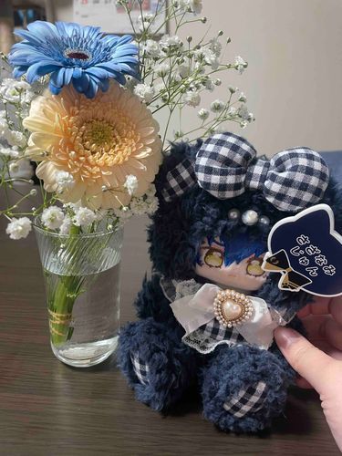 お花とも一緒に🌸🌼🌺🧸