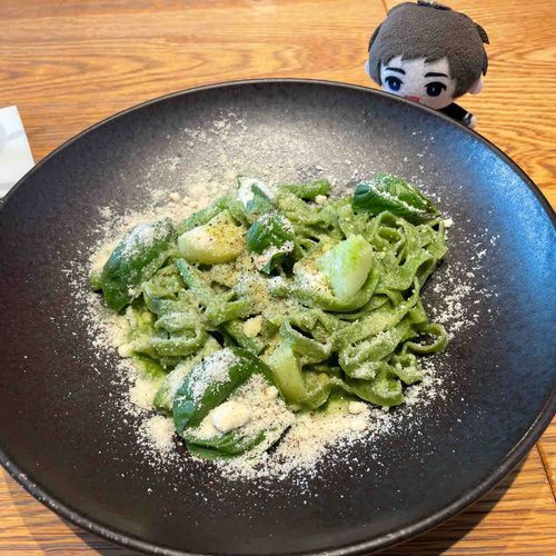 美味しいパスタ🍝
ソラトにも食べさせてやりたいな〜💫