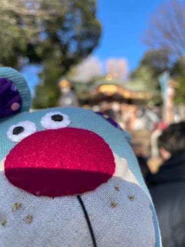 きくちは初詣に行きました