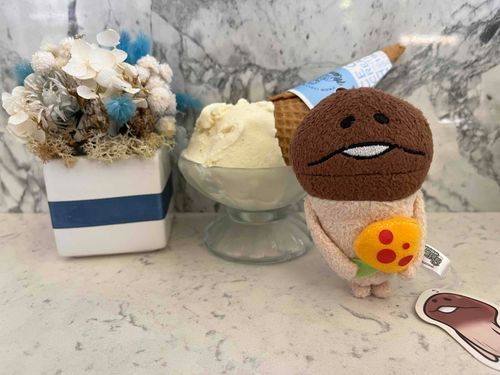 🍄と🍦