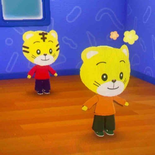 トモコレで、しまおとしまもを作ったよ🐯🎶