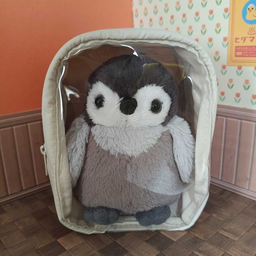 あらたな おでかけポーチ
いもうとからの お誕生日プレゼント なんだって
ゆとりあって いいかんじb´-