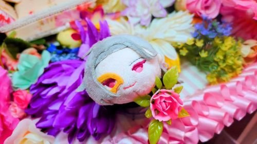 お花くれるにゃーもちの記録