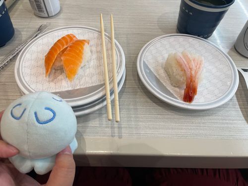 さーもん！えび！
おいしい！！！あまい！！！！