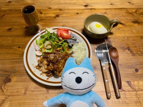 豚ロース定食だよ〜