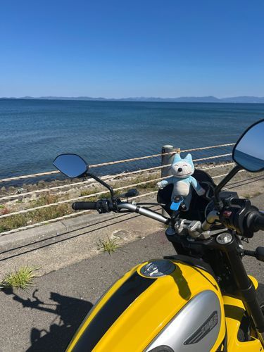 山を走ってたら海も見たくなっちゃって、海にも来たよ〜