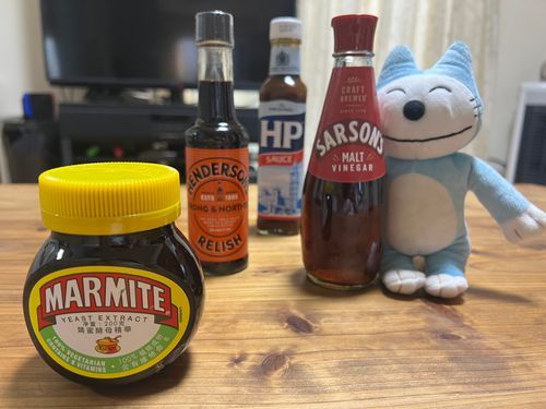 噂のマーマイト他、イギリス食材通販してたのが届いたよ〜