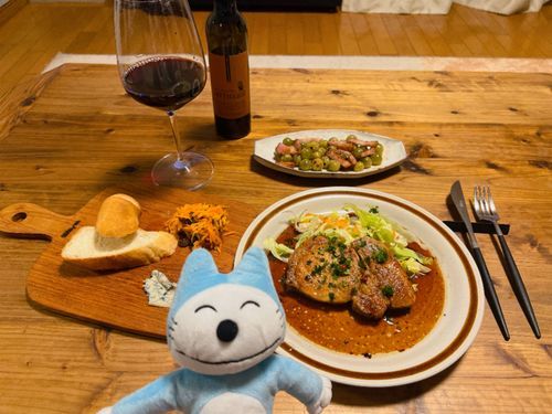 なんかすごく疲れちゃってたから逆に！あえて！おしゃれごはんを作ったよ〜！！
