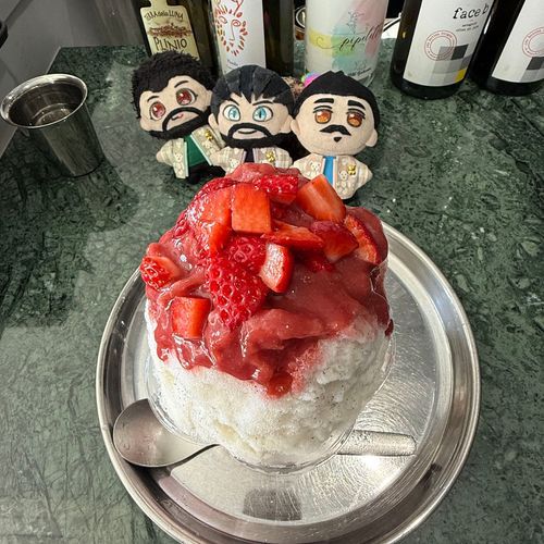 暑かったんでかき氷食べたよ🍧