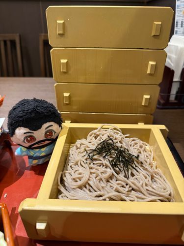 おそばたくさん食べたよ