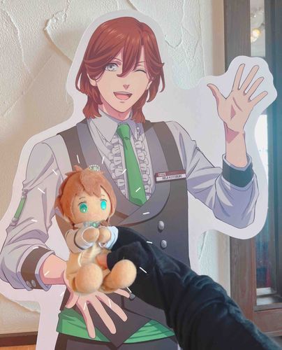 🍀『ジャジャーン！キュートな手乗りセッシーで〜す！！』

せんぱいにあえてうれしそう💚💚