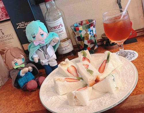 あいセンパイのたんじょうび。あいちゃぬセンパイとおいわい🎉
