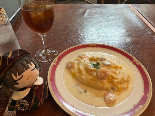 卵がとろとろです