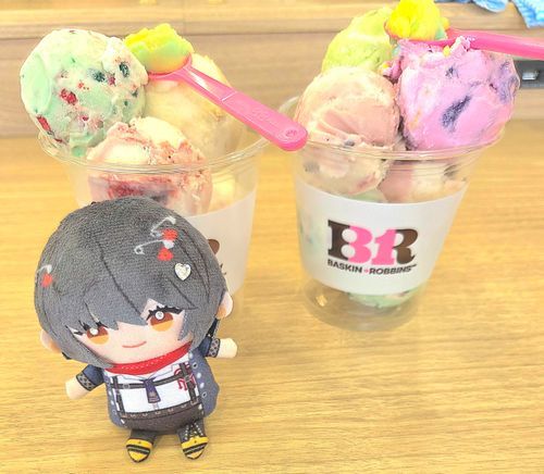 溶けないうちにたべよう！