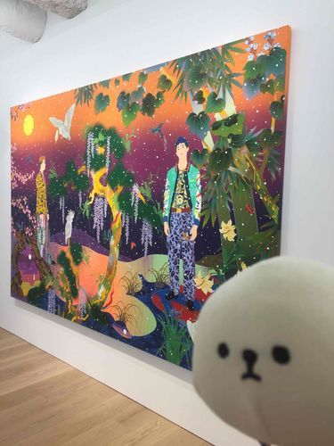 ギャラリーに行ったよ〜。
大きい！