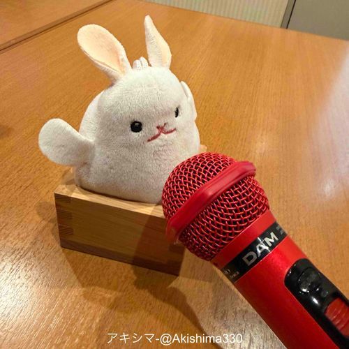 ますうさぎ カラオケだよ