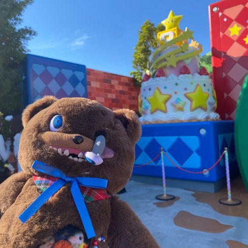 クマのぬいぐるみが大好き！！