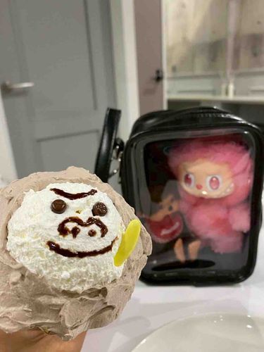 クレープでおなかいっぱいになった！