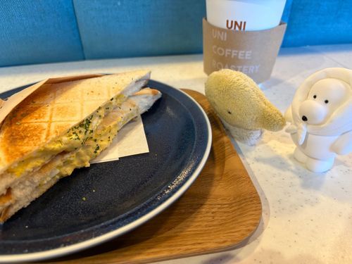 たまごホットサンド、おいしかった？