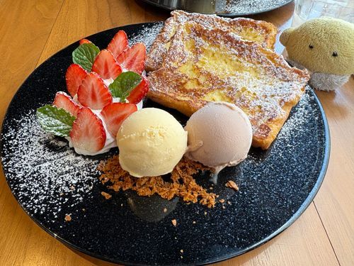 フレンチトースト、おいしかったね！