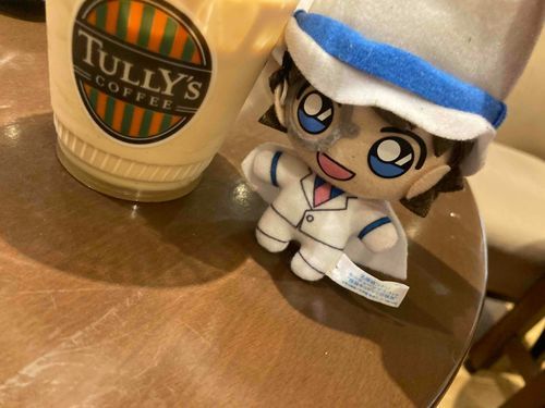 　この　コーヒー　は　頂戴　致しました　

　　　　　　　怪盗キッド　