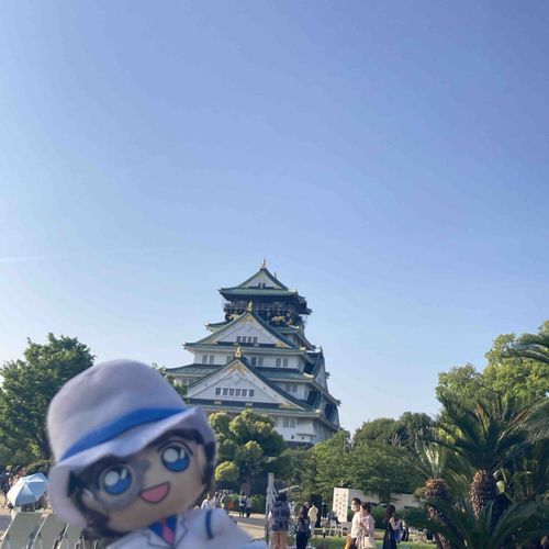 大阪城 に 私 怪盗キッド  参上 致 しました 

                                   
                                              怪盗キッド    