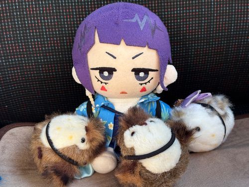 🎸「きょう…あつくない？みんなもこまめにすいぶんほきゅう！したりひがさなどの、ねっちゅうしょうたいさくしようね…🥵
…てか、みんなもこもこしてるから、ちかづかれるとすごいあついんだけど…😅」