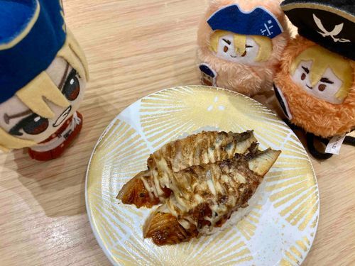 これが鰻だ
マヨネーズがかかっている