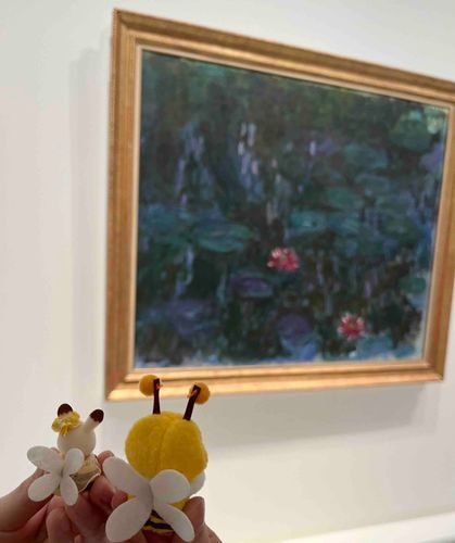 モネの睡蓮だ〜〜！
