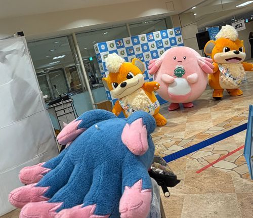 ガーディさんのあたま……もっふもふだった……🩷　