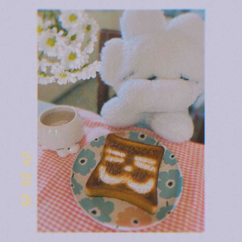 今日の朝食はインちゃんトーストです🍞☀️