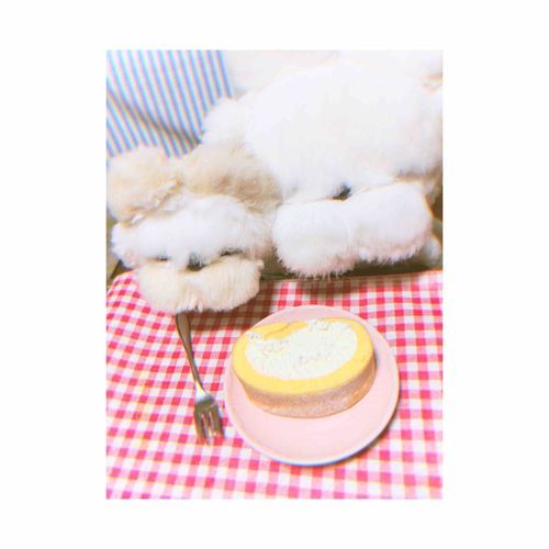 堂島ロールです。わふわふクリームがたくさん入ってますねぃ…！