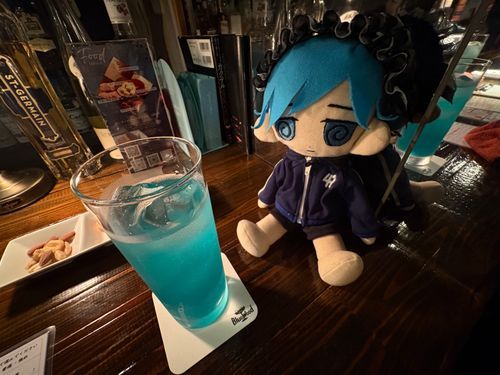 ぼく：おめかしして、ちょっとせのびのおでかけ