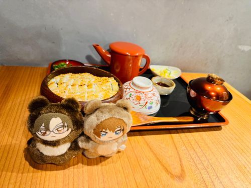 手塚、うな茶だよ