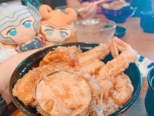 天丼おいしかったね✨️
