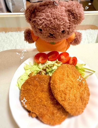 ボリスさんと同じ色だね〜
コロッケ☺️