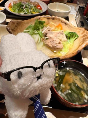 しゃちく、美味しいご飯が染みる…