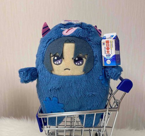 🥞こんばんは、おりひめです。ぬいぬしさんは にゅうせいひん が だいすきみたいなので かってきてさしあげました🥛
