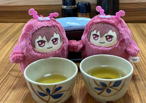 🍵ぴっぴだぜ！きょうだいで のむ おちゃは かくべつだ！😏