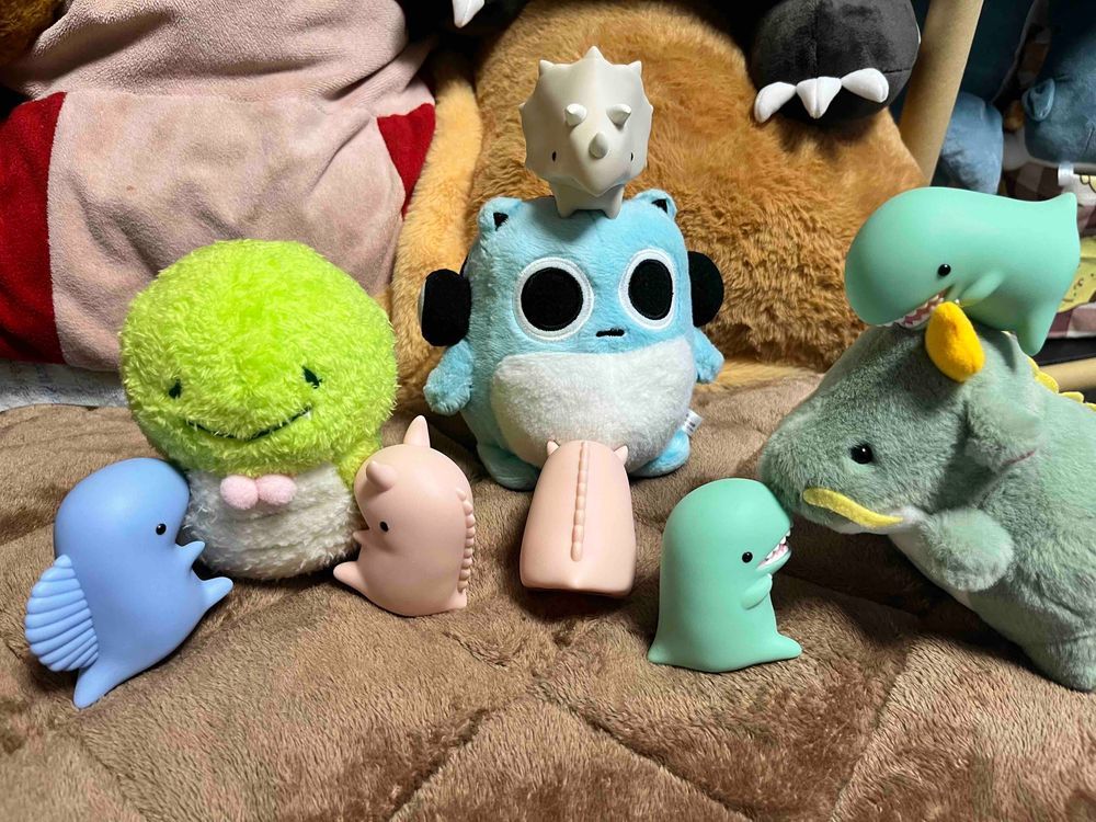 ちっちゃなきょうりゅうさんたちがきたよ🦖
みんなげんきでわんぱく😆