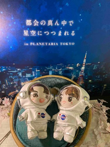 ぬいちゃんたちは うちゅうでも なかよし🪐