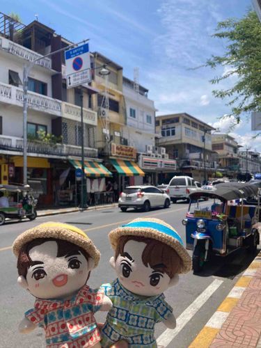 さとがえりしてきたぬ！🇹🇭
ぬいの ふるさと とっても いいところぬ✨