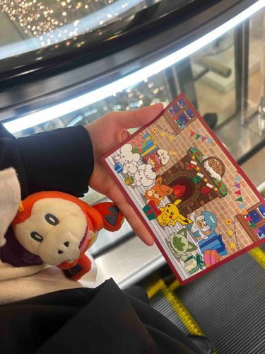 ポケセンのお姉さんにホゲータ可愛いですねっていわれちゃったね🤭