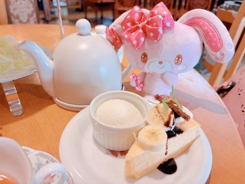 🐰🎀わあ❣️チョコと バナナの ミルクレープ❣️おいしそう～❣️