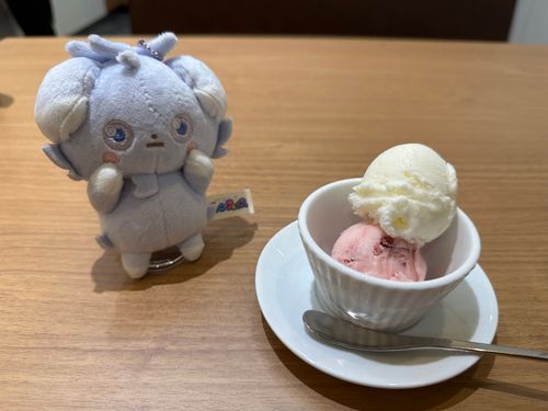 デザートのアイスも美味しかったね