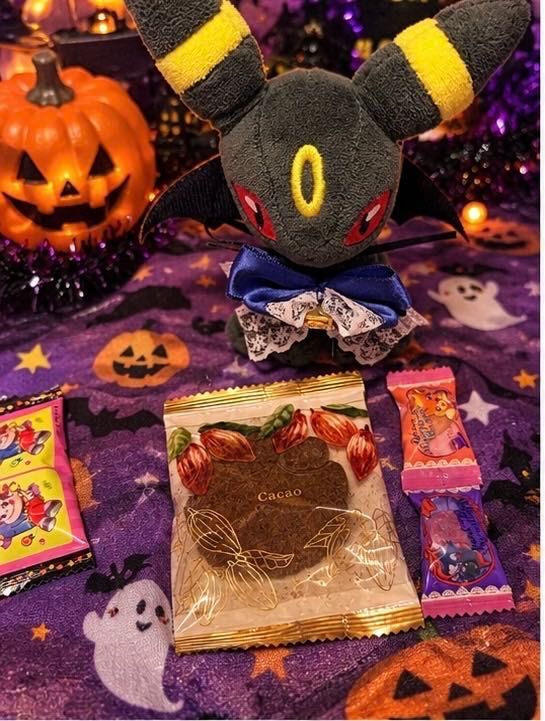 ハッピーハロウィン🎃🦇🕸なのです
(背景AI加工しています)