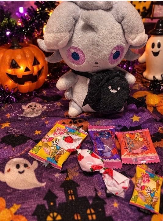 ハッピーハロウィン🎃🦇🕸なのです
(背景AI加工しています)