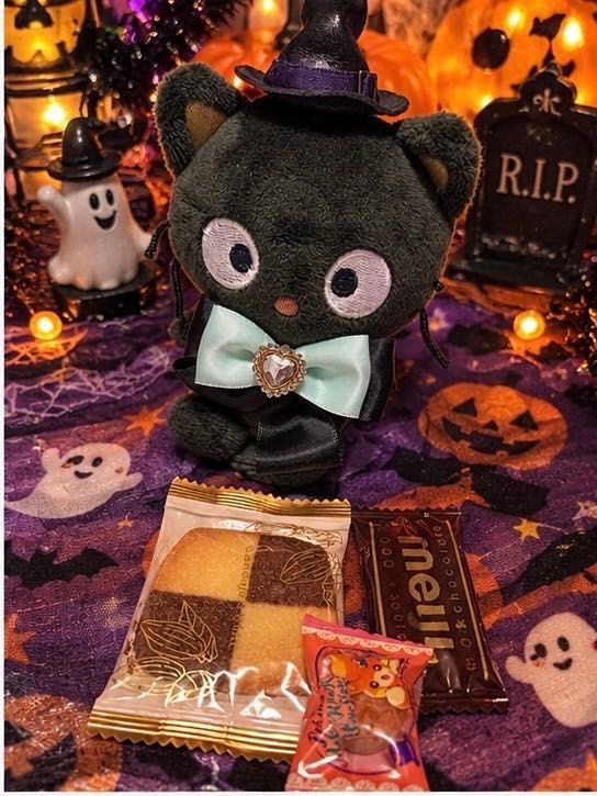 ハッピーハロウィン🎃🦇🕸なのです
(背景AI加工しています)
