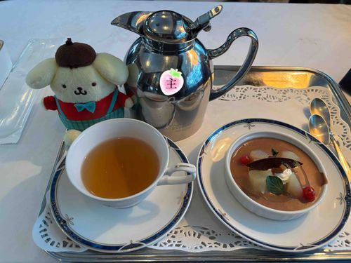 オシャレティータイムダヨ！
※再投稿ダヨ！
前のに主が写りこんでたヨ！！まったく！